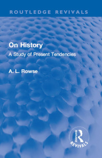 Cover image: On History 1st edition 9781032220765