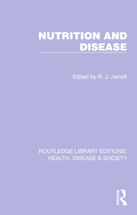 Cover image: Nutrition and Disease 1st edition 9781032244433