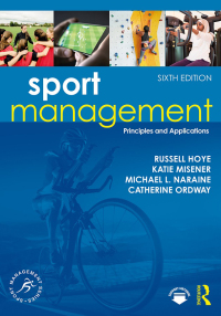 Cover image: Sport Management 6th edition 9781032109664