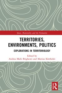 صورة الغلاف: Territories, Environments, Politics 1st edition 9781032051666