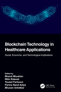 Cover image: Blockchain Technology in Healthcare Applications 1st edition 9781032123196