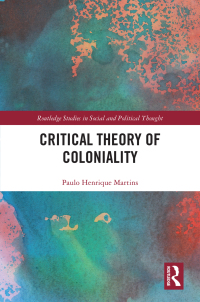 Cover image: Critical Theory of Coloniality 1st edition 9781032118871