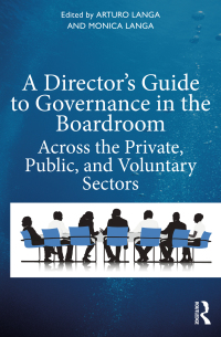 Omslagafbeelding: A Director's Guide to Governance in the Boardroom 1st edition 9780367696801