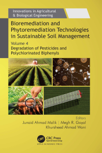 Imagen de portada: Bioremediation and Phytoremediation Technologies in Sustainable Soil Management 1st edition 9781774910399