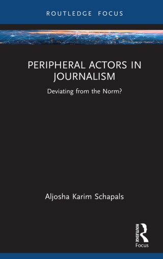 Cover image: Peripheral Actors in Journalism 1st edition 9780367701260