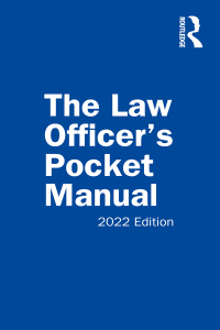 表紙画像: The Law Officer's Pocket Manual 1st edition 9781032222066