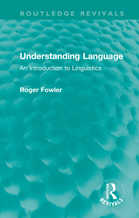 Titelbild: Understanding Language 1st edition 9781032213118