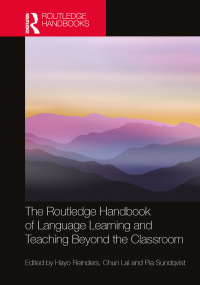 Omslagafbeelding: The Routledge Handbook of Language Learning and Teaching Beyond the Classroom 1st edition 9780367499396
