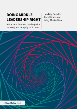Immagine di copertina: Doing Middle Leadership Right 1st edition 9780367749705