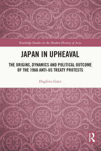 Cover image: Japan in Upheaval 1st edition 9781032164632