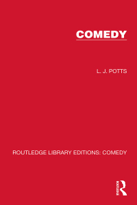 Cover image: Comedy 1st edition 9781032211336