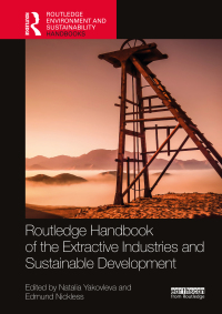 Omslagafbeelding: Routledge Handbook of the Extractive Industries and Sustainable Development 1st edition 9780367429959