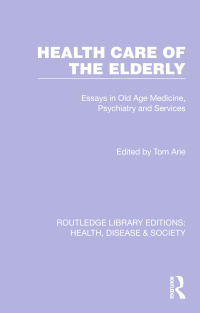 صورة الغلاف: Health Care of the Elderly 1st edition 9781032257617