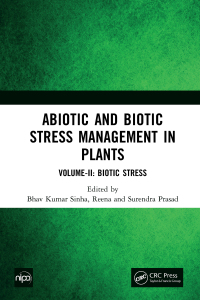 Cover image: Abiotic and Biotic Stress Management in Plants 1st edition 9781032260228