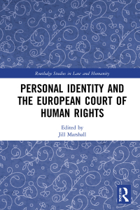 Imagen de portada: Personal Identity and the European Court of Human Rights 1st edition 9780367723743