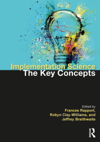 Titelbild: Implementation Science 1st edition 9780367626112