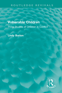 Cover image: Vulnerable Children 1st edition 9781032263465