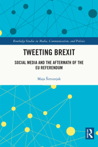 Cover image: Tweeting Brexit 1st edition 9781032037875