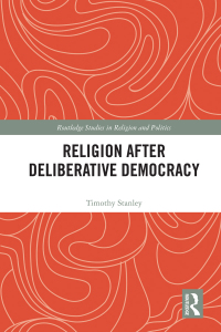 Cover image: Religion after Deliberative Democracy 1st edition 9781032190525