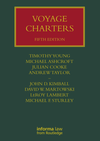 Imagen de portada: Voyage Charters 5th edition 9780367494889
