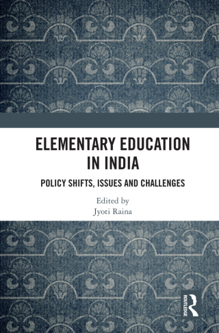 Imagen de portada: Elementary Education in India 1st edition 9780367784386