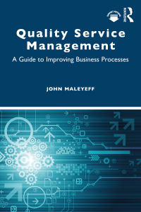Cover image: Quality Service Management 1st edition 9781032057545