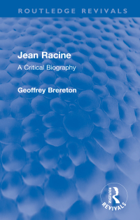 Imagen de portada: Jean Racine 1st edition 9781032253176