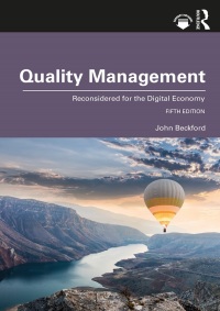 Cover image: Quality Management 5th edition 9780367863029