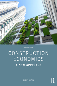 Cover image: Construction Economics 5th edition 9781032262826