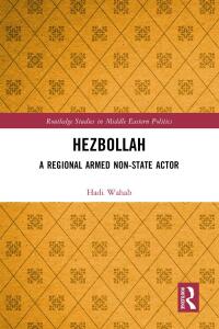 Cover image: Hezbollah 1st edition 9781032215280