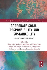 Cover image: Corporate Social Responsibility and Sustainability 1st edition 9781032219813