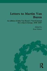 Cover image: Letters to Martin Van Buren 1st edition 9781032132761