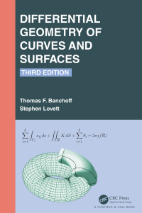 Cover image: Differential Geometry of Curves and Surfaces 3rd edition 9781032281094