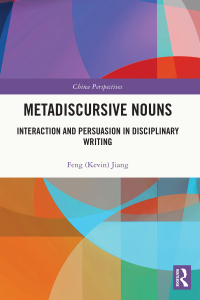 Cover image: Metadiscursive Nouns 1st edition 9781032270050