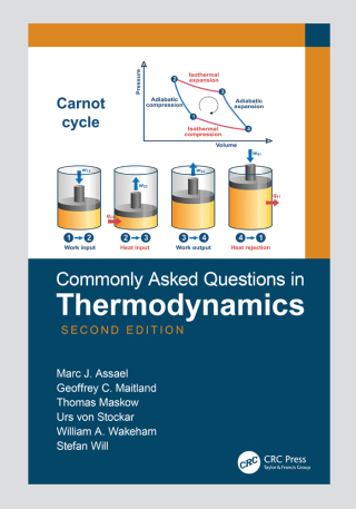 Cover image: Commonly Asked Questions in Thermodynamics 2nd edition 9781032275895