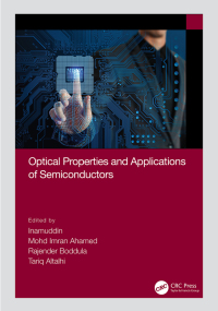 Cover image: Optical Properties and Applications of Semiconductors 1st edition 9781032036984