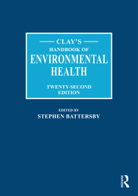 表紙画像: Clay's Handbook of Environmental Health 22nd edition 9780367476502