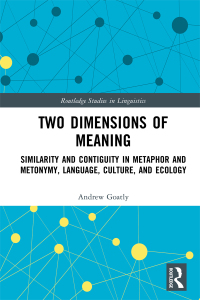 Imagen de portada: Two Dimensions of Meaning 1st edition 9781032258089