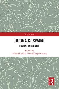 Cover image: Indira Goswami 1st edition 9780367705466