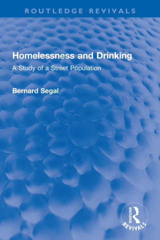 Cover image: Homelessness and Drinking 1st edition 9781032283234