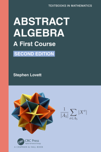 Imagen de portada: Abstract Algebra 2nd edition 9781032289397