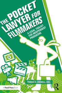 Cover image: The Pocket Lawyer for Filmmakers 3rd edition 9780367562489