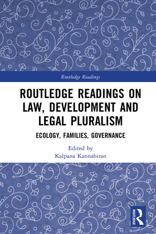 Immagine di copertina: Routledge Readings on Law, Development and Legal Pluralism 1st edition 9781032269283