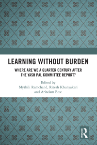 Imagen de portada: Learning without Burden 1st edition 9781032290676