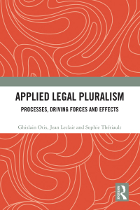 Cover image: Applied Legal Pluralism 1st edition 9781032263960