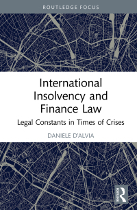 Imagen de portada: International Insolvency and Finance Law 1st edition 9781032107929