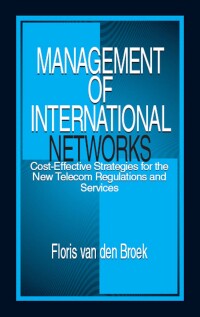 Cover image: Management of International Networks 1st edition 9780367455590