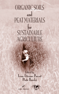 Imagen de portada: Organic Soils and Peat Materials for Sustainable Agriculture 1st edition 9780367454845