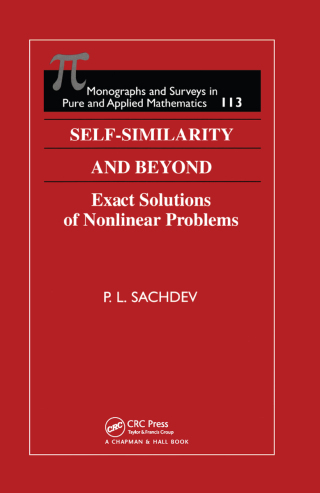 Cover image: Self-Similarity and Beyond 1st edition 9781584882114