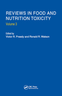 صورة الغلاف: Reviews in Food and Nutrition Toxicity, Volume 3 1st edition 9780849335167
